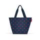 reisenthel shopper M mixed dots red – Geräumige Shopping Bag und edle Handtasche in einem – Aus wasserabweisendem Material