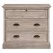 Eden 3-Drawer Nightstand in Natural Gray Acacia - Essentials For Living 6054.NG