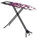 KJETHKEY Adjustable Height Freestanding Ironing Board in Black/Indigo | 35 H x 35.5 W x 13.4 D in | Wayfair Ironing7JZFLWXD