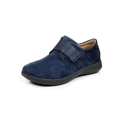 Avena Damen Klettschuhe Blau einfarbig