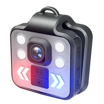 Mini caméra de sport d'extérieur Portable W8 lampe de poche LED petit caméscope d'enregistrement