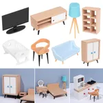 Maison de course l'inventaire meubles miniatures canapé-lit armoire meuble TV mini ameublement