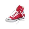 Sneaker CONVERSE "Chuck Taylor All Star Hi" Gr. 45, rot (tomato) Schuhe Canvassneaker Damenschuh Freizeitschuh Herrenschuh Skaterschuh Sneaker Leinenboots