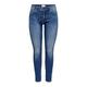 ONLY Damen Jeans-Hose Kendell Life Stretchjeans Skinny 15251364 medium Blue Denim 27/32