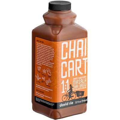 David Rio Chai Cart™ Masala Chai Brew Tea 1:1 Concentrate 32 fl. oz.