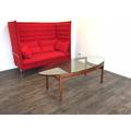 60er 70er XXL Luxus Coffee Table Design Couchtisch Rosewood Couchtisch Mid Century Teak 50s 60s vintage coffee table