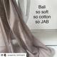 BALI*Meterware 3,00 Meter hoch 100% Baumwolle cotton taupe Stoff fabric tissu Gardine curtain JAB