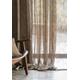 PEAK*Stoff braun Meterware Gardine 3 Meter hoch curtain Voile Wohnzimmer by Jab