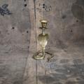 Schlange Kerzenhalter Messing Cobra Kerzenständer Vintage Altar Dekor Serpent alter Kerzenhalter Witchy Geschenk