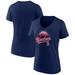 Women's Fanatics Branded Navy Boston Red Sox One Champion V-Neck T-Shirt