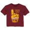 Infant Burgundy Washington Commanders Hand-Off T-Shirt