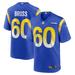 Men's Nike Logan Bruss Royal Los Angeles Rams Game Player Jersey