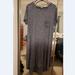 Lularoe Dresses | Lularoe Carly Swing Dress Heathered Blue/Gray Xl | Color: Blue/Gray | Size: Xl 18-20