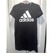 Adidas Dresses | Adidas T Shirt Dress Size Xs | Color: Black/White | Size: Xs