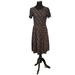 Lularoe Dresses | M Lularoe New Amelia Pleated Dress Fabulous Design Medium Fall Perfect | Color: Black/Red | Size: M