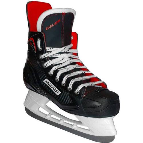 BAUER Herren Eishockeyschuhe Schlittschuh Vapor X250 – Int., Größe 38 ½ in schwarz-rot