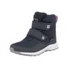 Outdoorwinterstiefel JACK WOLFSKIN "POLAR FOXX TEXAPORE K", Gr. 39, blau (navy, rosa), Synthetik, Textil, sportlich, Schuhe, Winterstiefel, Snowboots, Winterschuhe, wasserdicht & gefüttert