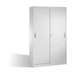 C+P Schiebetürenschrank Acurado-2000 | HxBxT 195x120x40cm | Lichtgrau von PROREGAL Image