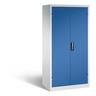 C+P Schwerlastschrank | HxBxT 195x93x60cm | Lichtgrau/Enzianblau von PROREGAL