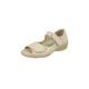 Sandale NATURAL FEET "Tunis" Gr. 38, beige Damen Schuhe Sandalen