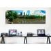 East Urban Home 'Pond in an Urban Park, New York City' Photographic Print on Canvas in Black/Green/White | 20 H x 1.5 D in | Wayfair