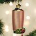 Old World Christmas Smoothie Hanging Figurine Ornament Glass in Blue/Pink/Red | 4 H x 2 W x 2 D in | Wayfair 32520