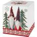 The Holiday Aisle® Delmis Tissue Box Cover Resin in Green/Red | 6.1 H x 5.91 W x 5.51 D in | Wayfair 46D138AF590649838768F1E47F8879F1