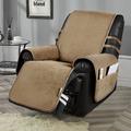 Rebrilliant Box Cushion Recliner Slipcover Velvet | 103 H x 30 W x 23 D in | Wayfair E06FC9AFEED5489AA29C90D4D0D77C8E