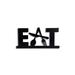 Trinx Eat Led Sign Wall Décor - in Green | 28.3 H x 13.4 W x 0.1 D in | Wayfair D6977E67CA9A45EE8548A23318945B9A