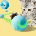 Jouets de chat intelligents boule de roulement automatique interactive pour Kitty fournitures de