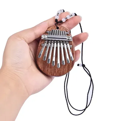 Mini Kalimba à 8 touches Piano à pouce Portable exquis harpe à doigt facile à apprendre