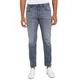 5-Pocket-Jeans TOM TAILOR "Josh" Gr. 34, Länge 32, grau (grey denim) Herren Jeans 5-Pocket-Jeans in Used-Waschung