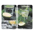 Wenko 2er-Set Herdabdeckplatte Universal »Mojito« weiß, 30x4.5x52 cm