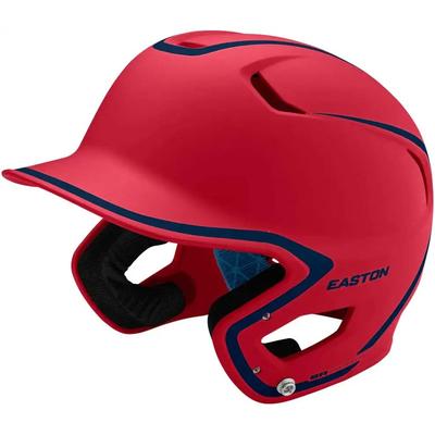 Easton Z5 2.0 Matte Two Tone Junior Batting Helmet Red/Navy