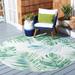 SAFAVIEH Barbados Nairne Tropical Indoor/ Outdoor Waterproof Patio Backyard Rug