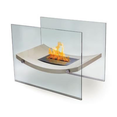 Anywhere Fireplace Floor Standing Fireplace - Broadway Model - Biege