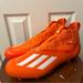 Adidas Shoes | Adidas Adizero Primeknit Orange Football Cleats Men’s Size 13 Gy5382 | Color: Orange | Size: 13