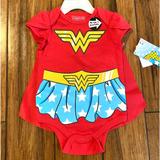 Disney Costumes | Baby Wonder Woman Halloween Costume Nwt | Color: Blue/Red | Size: Various