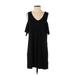Sanctuary Casual Dress - Shift: Black Solid Dresses - Women's Size Small