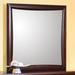 Winston Porter Ermey Transitional Dresser Mirror Wood in Brown | 37.5 H x 37.5 W x 1.25 D in | Wayfair 731579A3ECA048C886B78A49DBE7A8E3