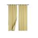Eider & Ivory™ Branches 2 Panel Woven Room Darkening Blackout Curtain Panels Polyester in Yellow | 84 H x 52 W in | Wayfair