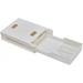 Inbox Zero Karoma Desk Organizer Plastic in White | 2 H x 5 W x 8 D in | Wayfair 53287C288CC34133AA4021287B824314