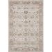 White 94 x 63 x 0.3 in Area Rug - Canora Grey Fosque Machine Woven Polyester/Polypropylene Area Rug in Ivory Red | 94 H x 63 W x 0.3 D in | Wayfair