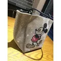 Disney-Sac à bandoulière multifonction Minnie Stitch paillettes sac à main extérieur shopping