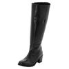 Weitschaftstiefel SHEEGO "Große Größen", Damen, Gr. 40, XXL-Schaft, schwarz, Obermaterial: 100% Leder, klassisch, Schuhe, aus Echtleder, mit Stretch-Einsatz