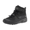 Sneaker KANGAROOS "KX-Hydro", Gr. 29, schwarz (schwarz, grau), Synthetik, Textil, sportlich, Schuhe, Sneakerboot, Winterschuh, wasserdicht