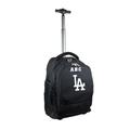 MOJO Black Los Angeles Dodgers 19'' Personalized Premium Wheeled Backpack