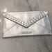 Michael Kors Bags | Michael Kors Silver Envelope Clutch | Color: Silver | Size: Os