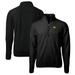 Men's Cutter & Buck Black Iowa Hawkeyes Big Tall Cascade Eco Sherpa Fleece Quarter-Zip Jacket