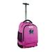 MOJO Pink Miami Marlins 19'' Personalized Premium Wheeled Backpack